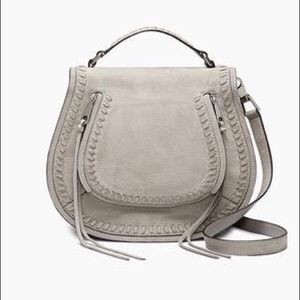 Rebecca Minkoff Vanity Saddle Bag in Gray